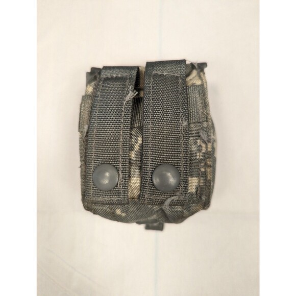 5 Military Hand Grenade Pouch, Army ACU Digital Camo MOLLE II Pouches VGC - Picture 4 of 11